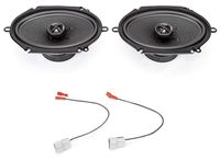 Skar Audio 6" X 8" 150 Watt Front Door Performance Speakers Upgrade Compatible with 2008-2012 Ford Escape