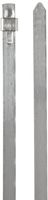 BAND-IT AU2039 Ultra-Lok 201 Stainless Steel Cable Ties, 1/4" Width, 10" Length, 2.5" Maximum Diameter, 100 per Bag