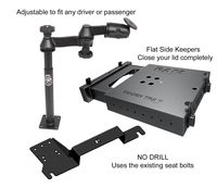 No-Drill Laptop Mount for the Ford Explorer and Police Interceptor Utility 2017
