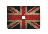 ZizzStore British National Flag MacBook Decal Laptop Skin Protective Sticker for MacBook Protective Notebook Apple Computer Gift Union Jack Vinyl Sleeve (Pro 15 (A1286) CD-Drive, T+A)