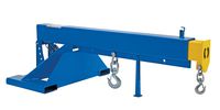 Vestil LM-OBT-8-36 Orbit Telescoping Lift Boom, 8000 lb Capacity, 36" Fork Pocket Center, Overall LxWxH (in.) 44 x 85.25 x 28.875, Overall Extended Length (in.) 145-1/4, Blue