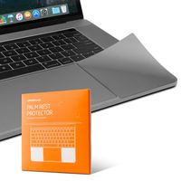 UPPERCASE Premium Palm Rest Protector Skin Cover Set for MacBook Pro Released in 2016 2017 2018 (MacBook Pro 15", Space Gray)