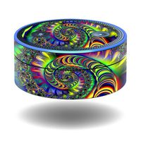 MightySkins Skin Compatible with Amazon Echo Dot - Acid | Protective, Durable, and Unique Vinyl Decal wrap Cover | Easy to Apply, Remove, and Change Styles | Made in The USA