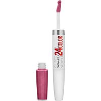 Maybelline SuperStay 24 2-Step Liquid Lipstick Makeup, Wear On Wildberry, 1 kit