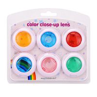 Sunmns Color Close-Up Lens Filter Set for Fujifilm Instax Mini 9/8/ 8+ Instant Film Camera, 6 Pieces