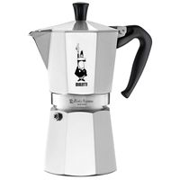 Bialetti 6801 Express Moka Pot, 9-Cup, Aluminum Silver