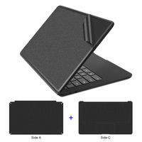 Lapogy Google Pixelbook Go Skin Decal Cover,Compatible with Google Pixelbook Go 13.3 inch Full Body Protective, Removable and Anti-Scracth Laptop Skin,Google Pixelbook Go Accessories,Black