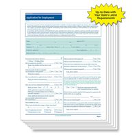 ComplyRight South Carolina Employment Application, 50 pk