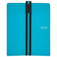 Five Star Tablet Stand / Holder + Notebook Case, Teal (73328)