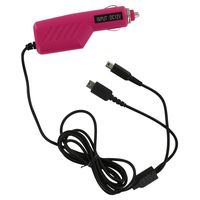 Zed Labz 12v car charger adaper for Nintendo DS Lite, DSi, 2DS & 3DS - Pink