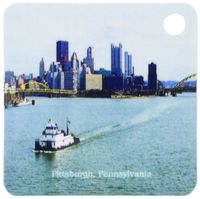 3dRose Pittsburgh Skyline - Key Chains, 2.25 x 4.5 inches, set of 2 (kc_55312_1)