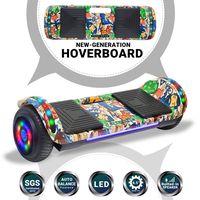 Beston Sports Newest Generation Electric Hoverboard Dual Motors Two Wheels Hoover Board Smart self Balancing Scooter with Built in Speaker LED Lights for Adults Kids Gift (-Image 5)