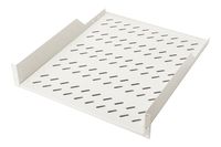 DIGITUS Professional Shelf for Secure Installation in 19 Schränke White Grey 550 mm Tiefe