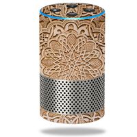 MightySkins Skin Compatible with Amazon Echo (2ND Gen) - Carved | Protective, Durable, and Unique Vinyl Decal Wrap Cover | Easy to Apply, Remove, and Change Styles | Made in The USA