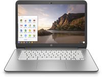 HP Chromebook 14 G3 K4K11UA - 14-inch Laptop, Quad-Core 2.10GHz, 4GB RAM, 16GB SSD, Black (Renewed)