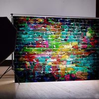 WensLTD Clearance! Vinyl Wood Wall Floor Photography Studio Prop Backdrop Background 3x5FT (E-1)