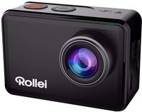 Rollei Actioncam 560 Touch WiFi Action Cam Waterproof 4K 60 FPS Sports Cam with Touchscreen, Underwater Filter, Photo Interval Recording with 160° Super Wide Angle Lens with Many Accessories