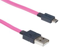 Ventev Chargesync Micro USB Cables - Retail Packaging-Pink