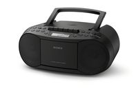 Sony CFDS70 CD/Cassette Boombox Home Audio Radio, Black (Renewed)