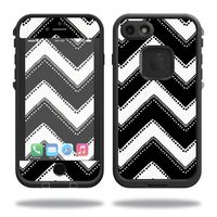 MightySkins Protective Vinyl Skin Decal Compatible with Lifeproof iPhone 7 Case fre Case wrap Cover Sticker Skins Chevron Style