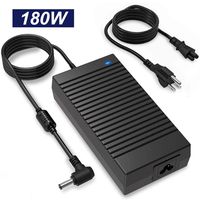 180W Asus Laptop Charger,19V 9.5A 180W Asus Power Adapter Compatible Asus G55 G55VW G46VW G70 G75 G75VW G75VX A53 A53S G750JM G750JS G750JW G750JX G751JL G751JM G752VL G752VT FX5