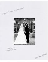 Amazon Photo Mats 16x20 White Signature and Autograph Picture Mat for 5x7 Picture. Weddings, Baby Showers, Reunions