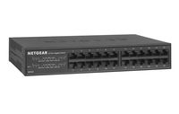 NETGEAR 24-Port Gigabit Ethernet Unmanaged Switch (GS324) - Desktop/Rackmount, Fanless Housing for Quiet Operation