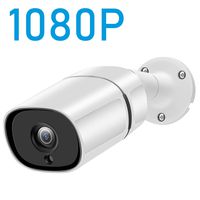 FULUVA 1080P Outdoor POE IP Camera, 130ft NightVision, IP67 Weatherproof, Heavy Duty Metel Housing, 3.6mm Lens 90° Angle, Onvif, Hikvision, Dahua, Blue Iris, iSpy Compatible