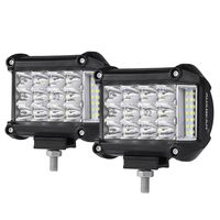 Auxbeam 4" Side Shooter LED Pods 19W2Pcs LED Light Bar Off Road Light Pods with 19pcs 1w Led Chips Spot Flood Combom Beam (Pack of 2