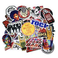 Punk Rock Band Stickers 160PCS Stickers Pack Rock and Roll Music Stickers Vinyl Waterproof Decals for Electric Guitar Bass Drum Laptop Skateboard Motorcycle