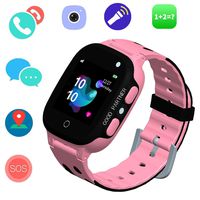 zqtech Smart Watch for Kids - Smartwatches with SOS Voice Chat Camera Flashlight Alarm Clock Digital Wrist Watch Smartwatch Position Locator Girls Boys