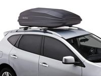 SportRack Vista XL Rear Opening Cargo Box (Black, 18 Cubic Feet)
