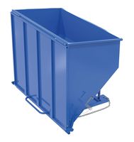 Vestil C-HOP-300 Heavy Duty Chute Hopper with Release Cable, Steel, 2000 lb. Capacity, 67 x 85-5/8 x 57-1/4 inches (H x W x D)