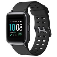 GRDE 2019 Version Smart Watch for Android iOS Phone, Fitness Tracker IP68 Waterproof Health Exercise Smartwatch with Heart Rate Monitor Sleep Tracker Compatible with iPhone Samsung for Men Women