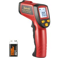 AstroAI Digital Laser Infrared Thermometer, 550 Non-contact Temperature Gun -58℉~1022℉ (-50℃～550℃) for Cooking Gadgets, Barbecuing, and Other Indoor Outdoor Activities Red