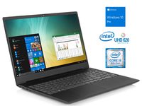 Lenovo IdeaPad S340 Notebook, 15.6" HD Display, Intel Core i5-8265U Upto 3.9GHz, 8GB RAM, 256GB NVMe SSD + 1TB HDD, HDMI, Card Reader, Wi-Fi, Bluetooth, Windows 10 Pro