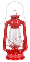 Stansport Hurricane High Oil Lantern (Red, 12-Inch)