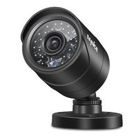 SANNCE HD 900TVL 24PCS IR-LEDs 3.6mm Lens with IR Cut CCTV Camera Home Security Day/Night Waterproof Camera- 85ft IR Distance, Durable Plastic Housing