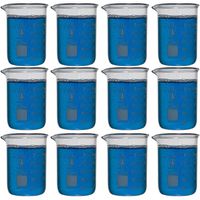 50ml Beaker, Low Form Griffin, Borosilicate 3.3 Glass, Spout