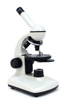 Walter Products 2057-RC Basic Monocular Compound Microscope, WF10x Eyepiece, 40x-400x Magnification, Brightfield, LED Illumination, Disc Diaphragm, Floating Stage, 110V or Battery-Powered