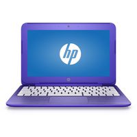 HP Stream 11 11.6 inch Flagship Laptop Computer, Intel Celeron N3060 1.6GHz, 4GB RAM, 32GB eMMC drive, 802.11ac WiFi, USB 3.1 port, Windows 10 Home, Purple (Renewed)