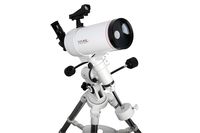 Explore Scientific FL-MC1001400EQ3 First Light Tube sutov-Cassegrain Telescope with Exos Nano, 100mm, White