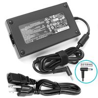 Slim 19.5V 10.3A 200W AC Adapter Compatible HP ZBook 17 G5 HP OMEN 15 15t Laptop HP OMEN 17 17t Laptop TPN-CA03 TPN-DA10 ADP-200HB B W2F75AA Workstation Adapter Cord