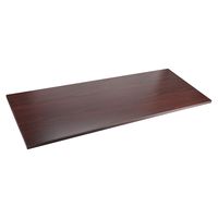 Lorell 59607 Active Office Relevance Table Top, Laminated,Mahogany