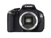 Canon EOS 600D (European EOS Rebel T3i) 18 MP CMOS Digital SLR Camera (Body Only) - International Version (No Warranty)
