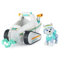 Paw Patrol, Everest's Snow Plow Vehicle with Collectible Figure, for Kids Aged 3 and Up