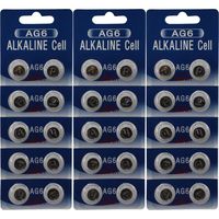 (30) AG6 LR920 L1154 371 Alkaline Battery