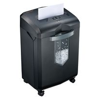 Bonsaii EverShred C149-C 18-Sheet Heavy Duty Cross-Cut Paper/CD/Credit Card Shredder with 6 Gallon Pullout Basket and 4 Casters, 60 Minutes Running Time, Black
