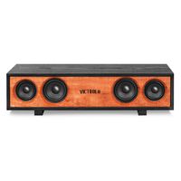 Victrola 30 Watt Bluetooth Hi-Fi Speaker with Glossy Piano Finish, Black
