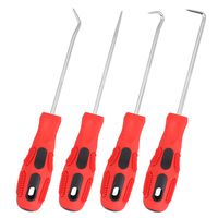 HORUSDY 4-Piece Precision Pick Set and Hook Set, Car Auto Oil Seal/O-Ring Seal Gasket Pick Mini Precision Hooks Puller Remover